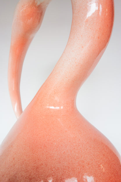 Pink Flamingo Vase, 2023