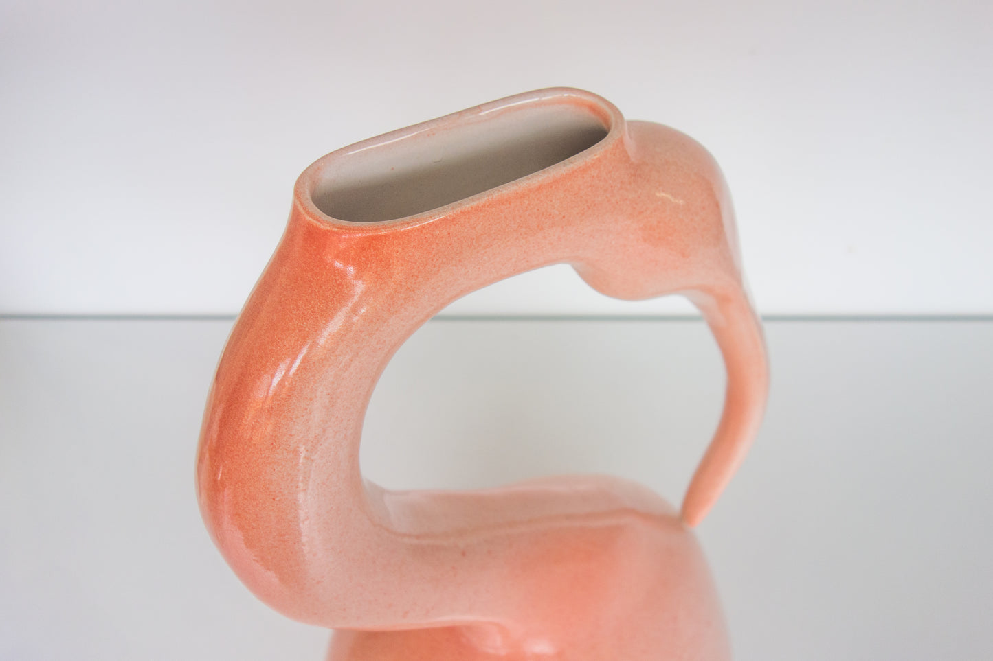Pink Flamingo Vase, 2023