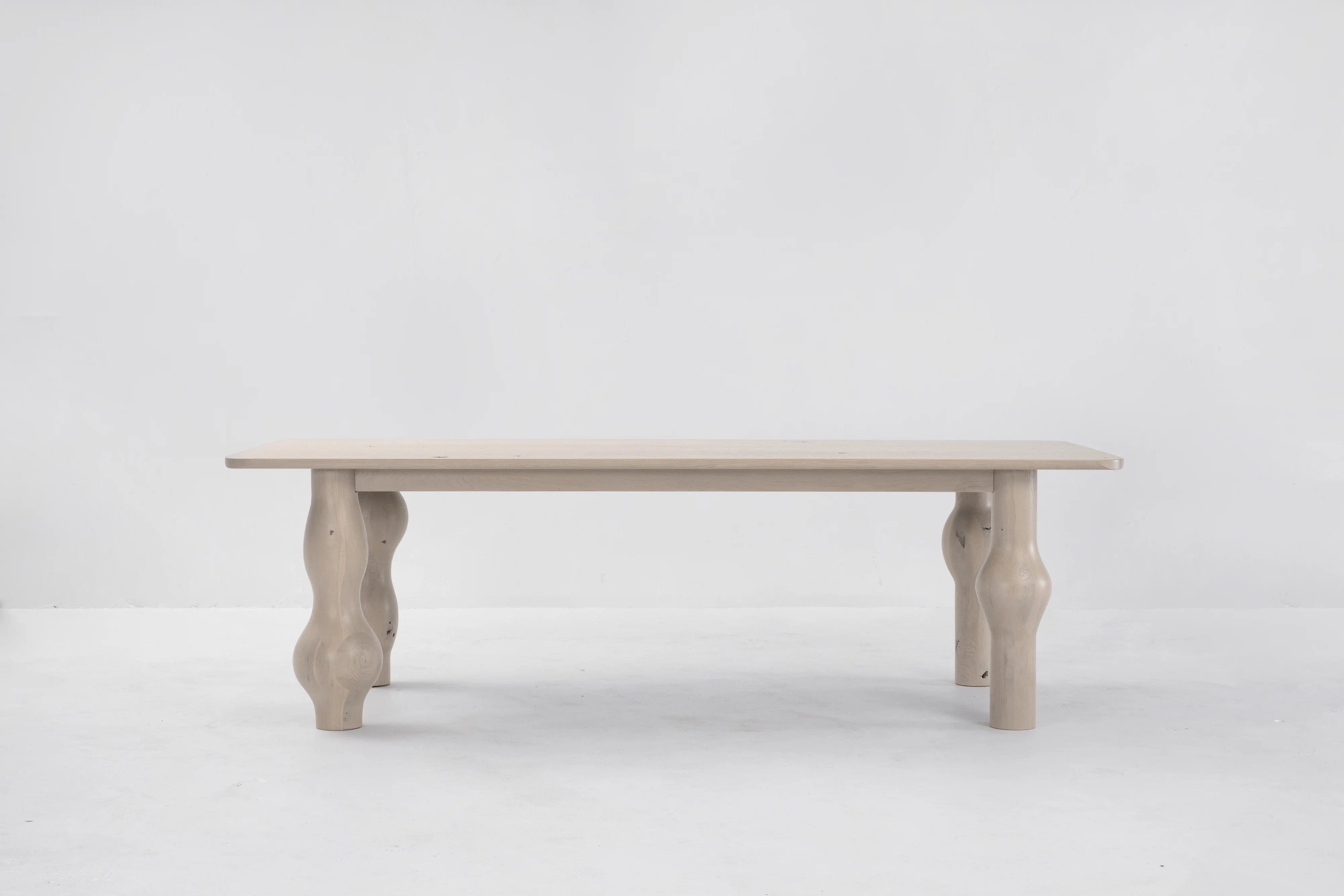 Claude rustic deals wood effect table