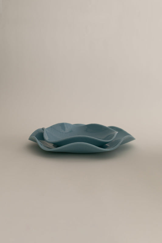 Petal Plate Periwinkle - Large