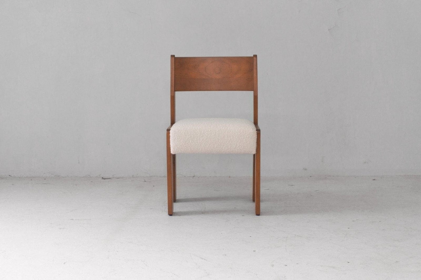 Reka Side Chair in Amber/Cream Boucle Side Chairs