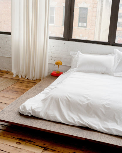 Relaxed Percale Duvet Cover