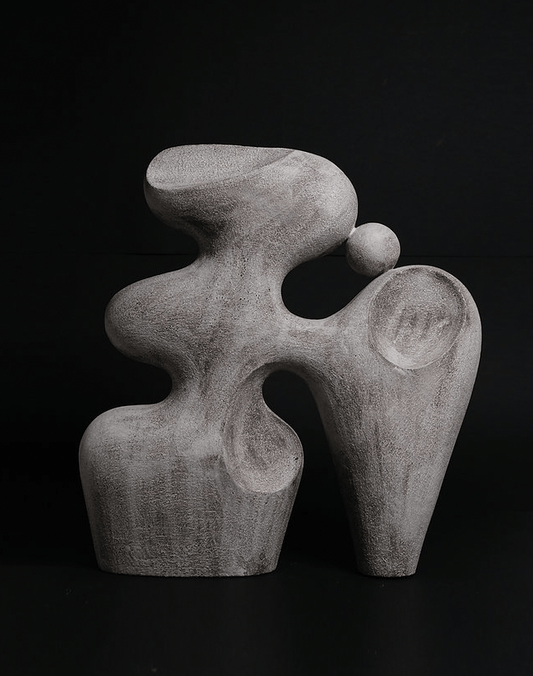 Lani Sculpture in Brown Clay by Le Minou Studio – Claude Home