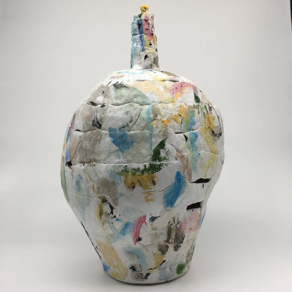 SCULPTURAL VASE BY EVAMARIE PAPPAS-OGLANDER AND GARY OGLANDER