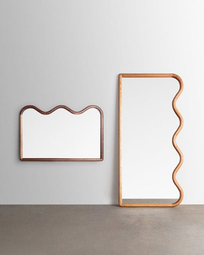 SQUIGGLE MIRROR | OAK BY CHRISTOPHER MIANO