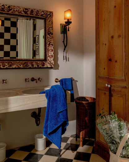 Super Pile Bath Towel - White