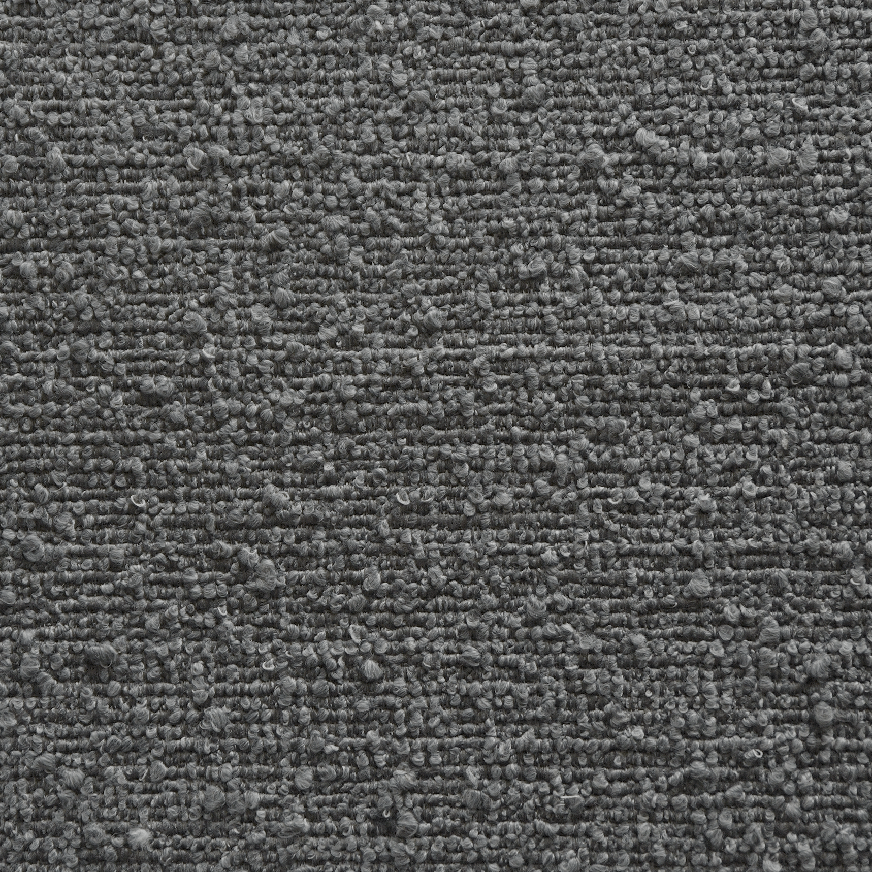 Theo Textured Boucle Fabric Decor Grey