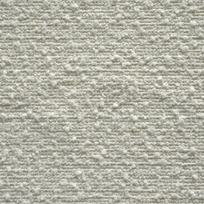 Theo Textured Boucle Fabric Decor Ivory