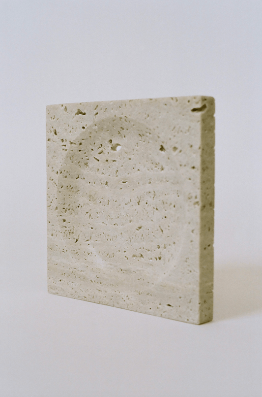 Travertine Catch-All Decorative Objects