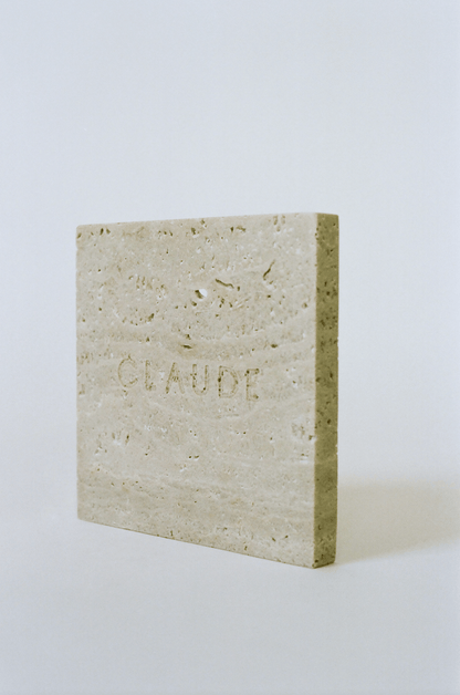Travertine Catch-All Decorative Objects