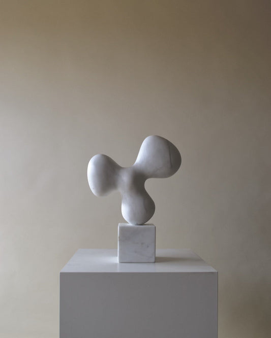 Warbble Marble Sculpture Designed by Chandler Mclellan