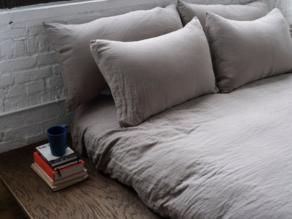 Washed Linen Duvet Cover