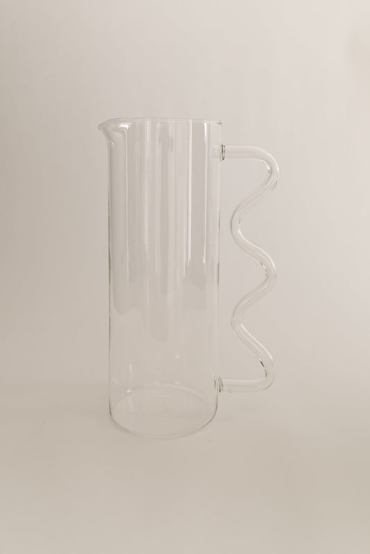 Wave Pitcher - Clear