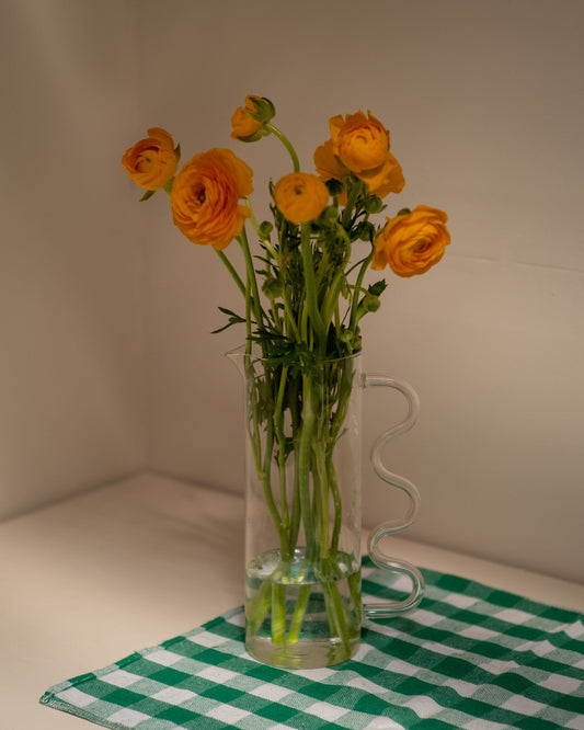 Wave Pitcher - Clear