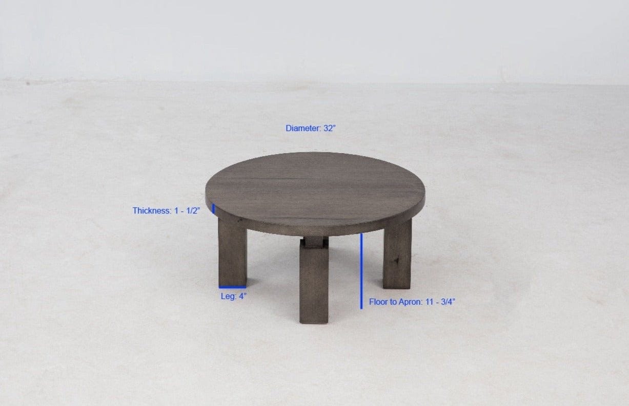 Wolo Round Coffee Table Coffee Tables