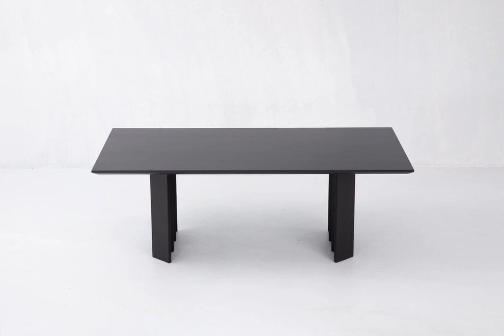 Zafal Dining Table - Black Dining Tables 84"
