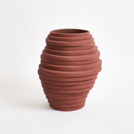 Alfonso Vase in Brick Vases