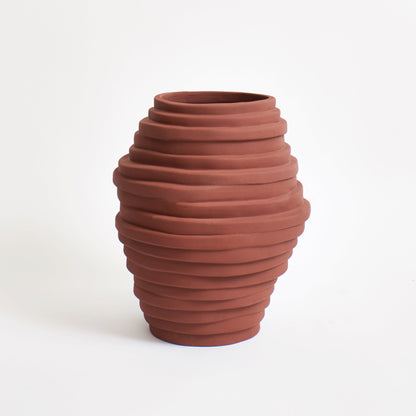 Alfonso Vase in Brick Vases