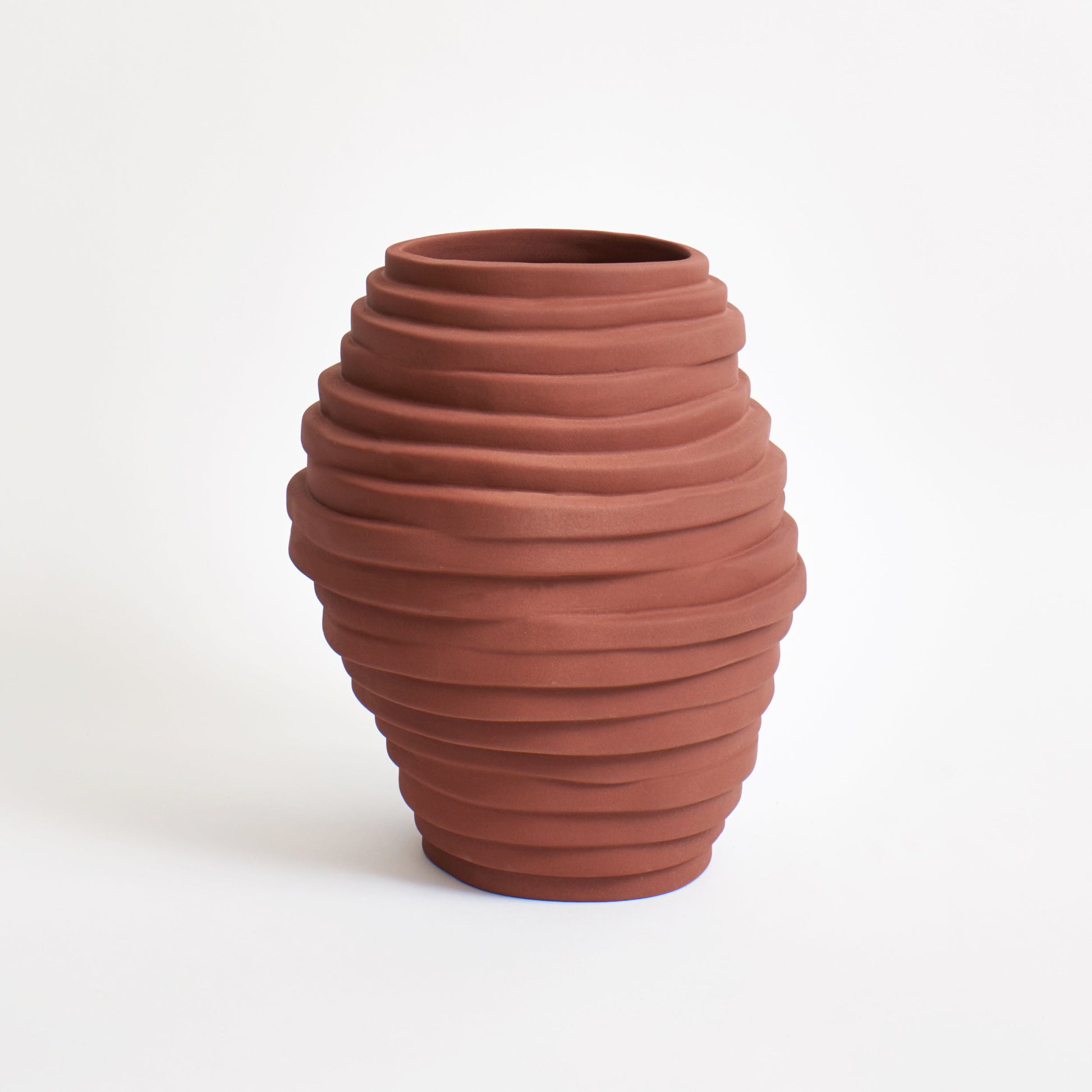 Alfonso Vase in Brick Vases