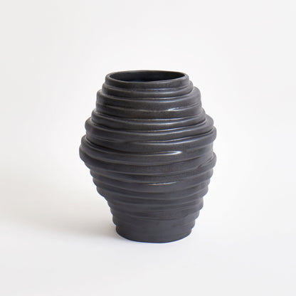 Alfonso Vase in Graphite Vases