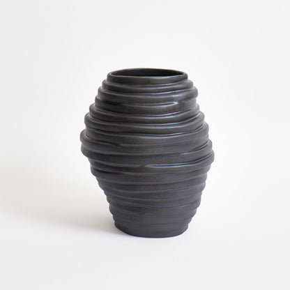 Alfonso Vase in Graphite Vases