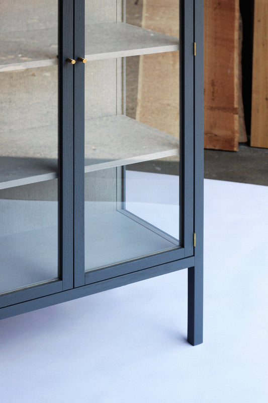 Alma Cabinet Cabinets in Blue/Grey