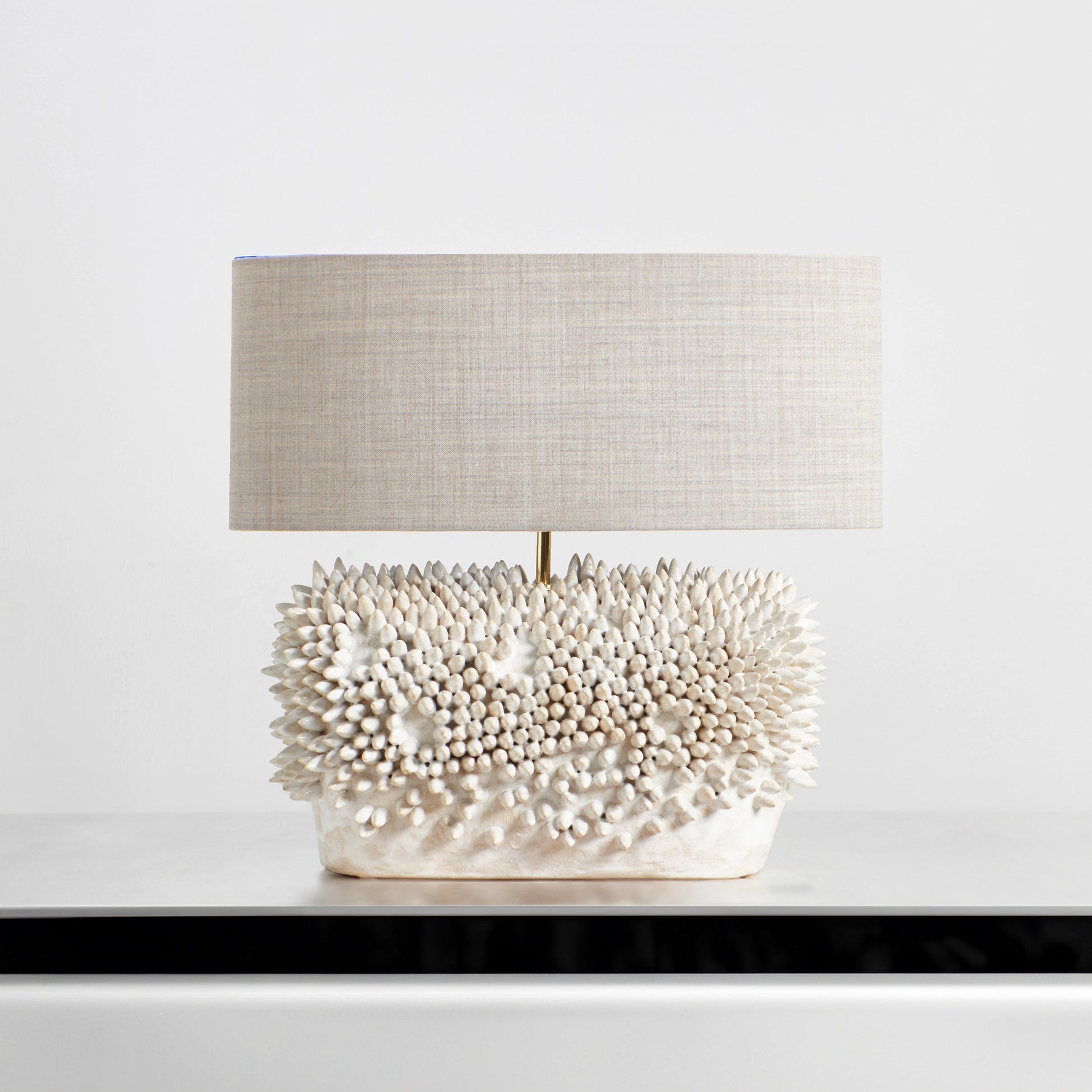 Appuntito Ceramic Light in White Table & Task Lamps