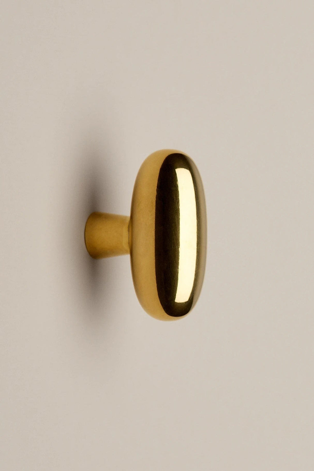 Blunt Polished Brass Knob, Decorative Objects Claude Home