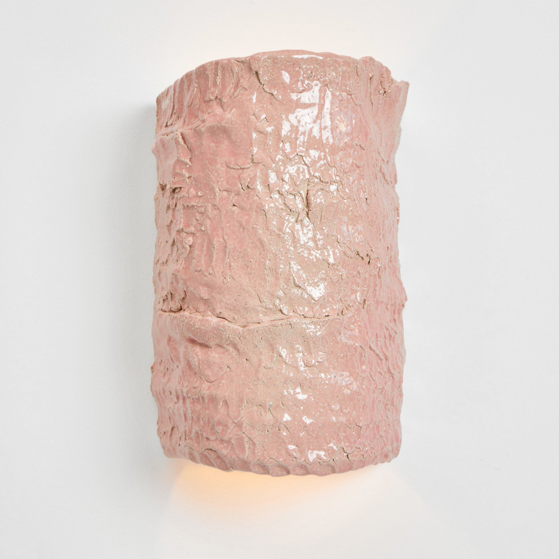 Casa Wall Light No 2 in Sorbet Pink Sconces