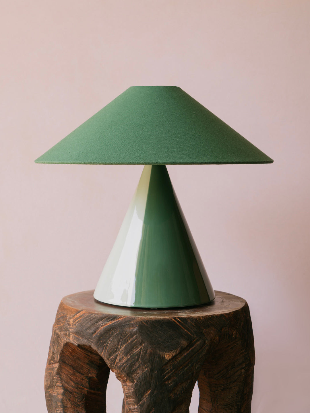 Caterina Forest Green Table Lamp Table Lamps