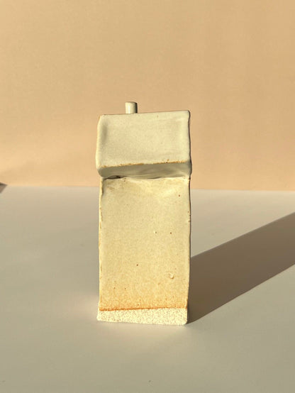 Ceramic Cigarettes - Glazed Cream Decorative Objects