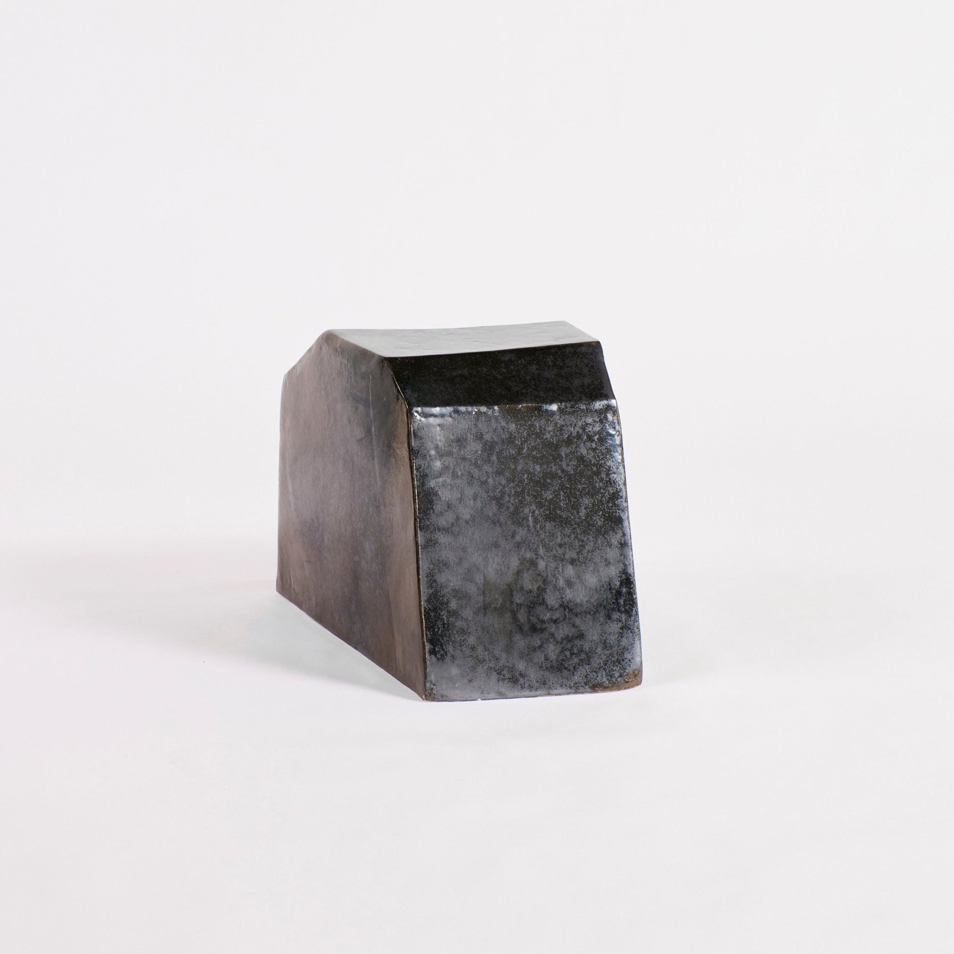 Ceramic Side Table - Small, Geometric Shape End Tables