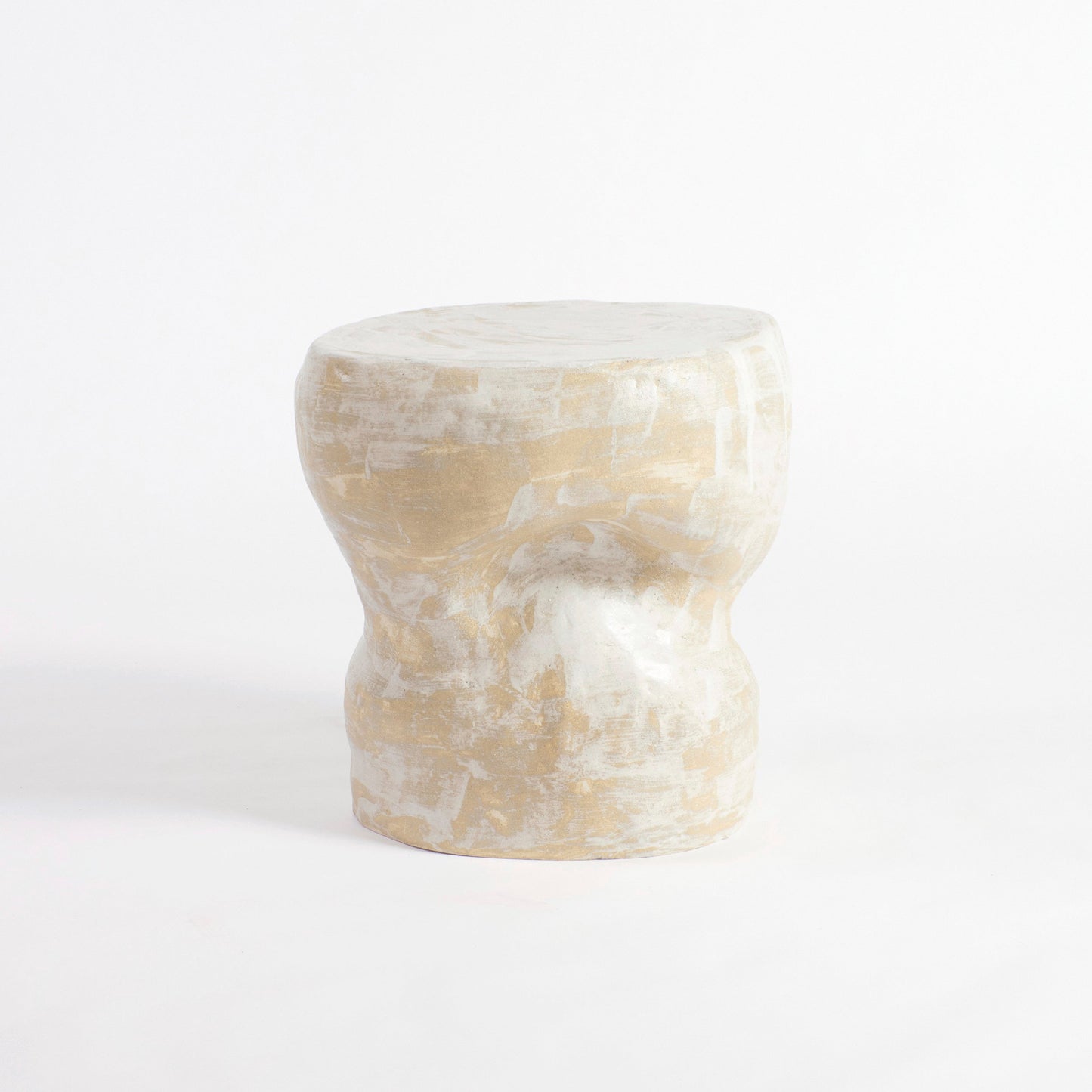 Ceramic Table - Large in Cream/Sand