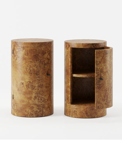 Constant Nightstand - Poplar Burl Nightstands