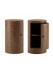 Constant Nightstand in Walnut, Pair Nightstands