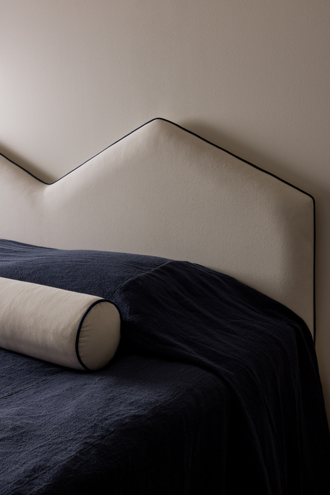 DuPont King Bedhead and Bolster Headboards