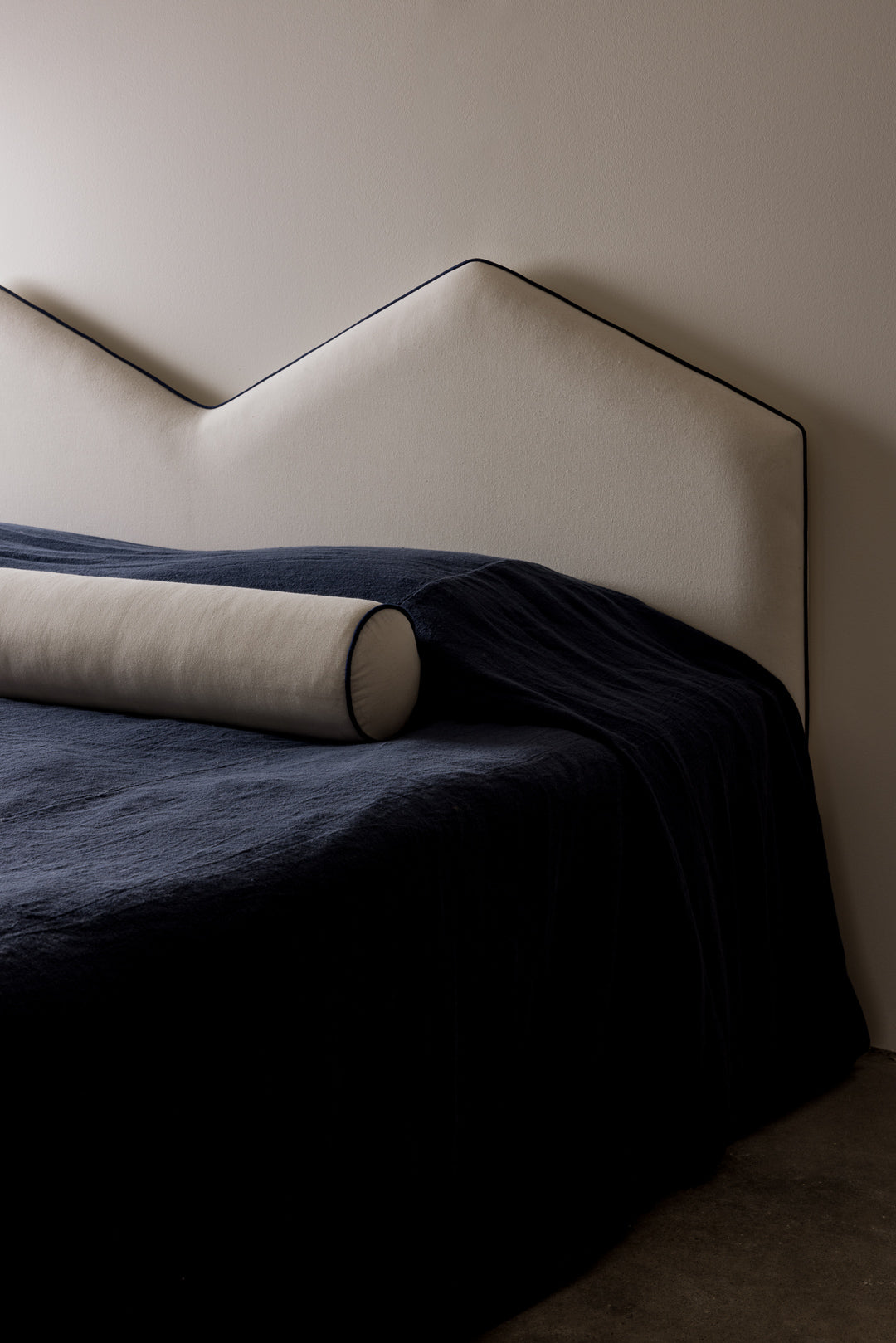 DuPont King Bedhead and Bolster Headboards