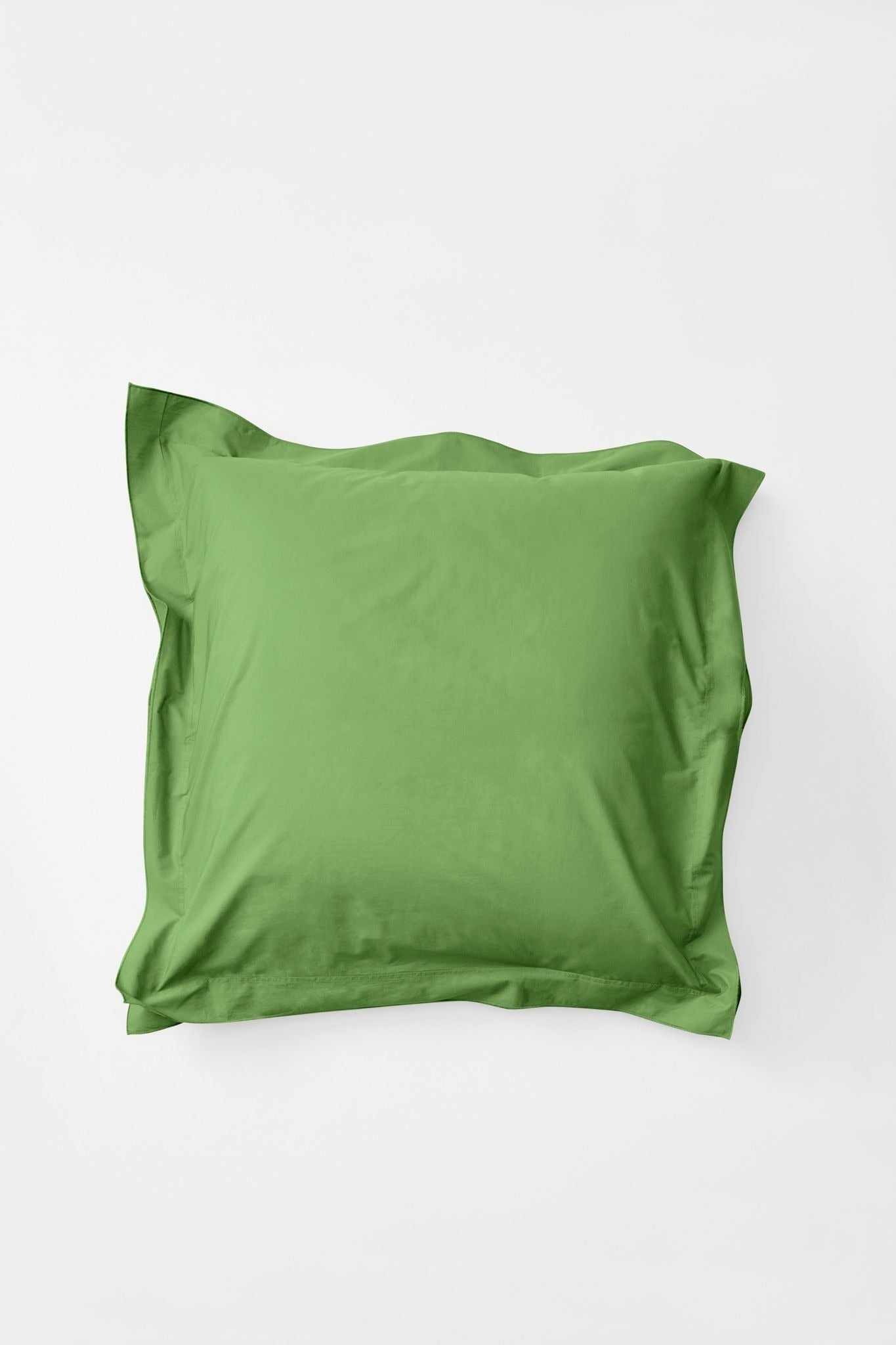 Mono Organic Cotton Percale Pillow Pair - Apple in Euro Pillow