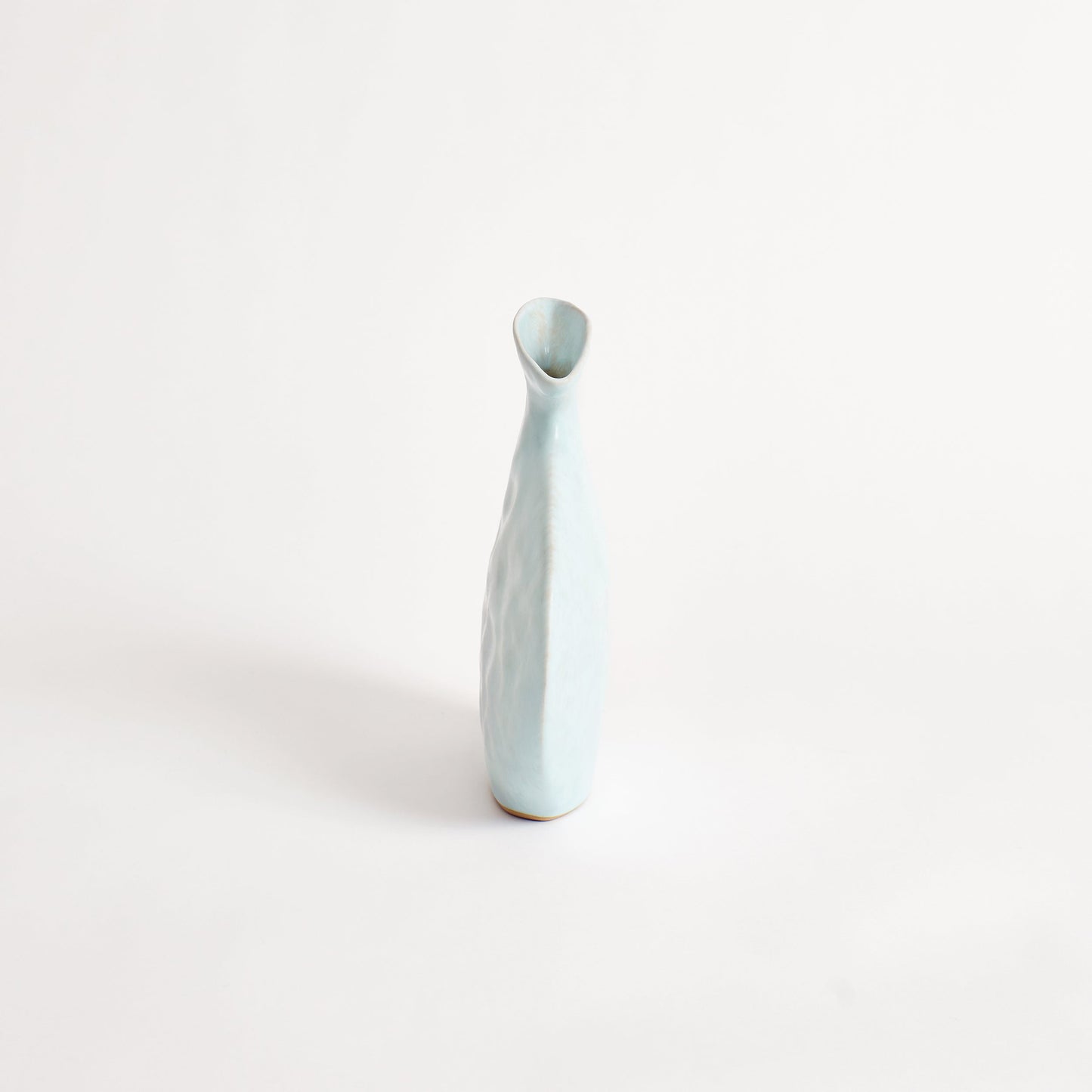 Flat Vase in Baby Blue Vases 