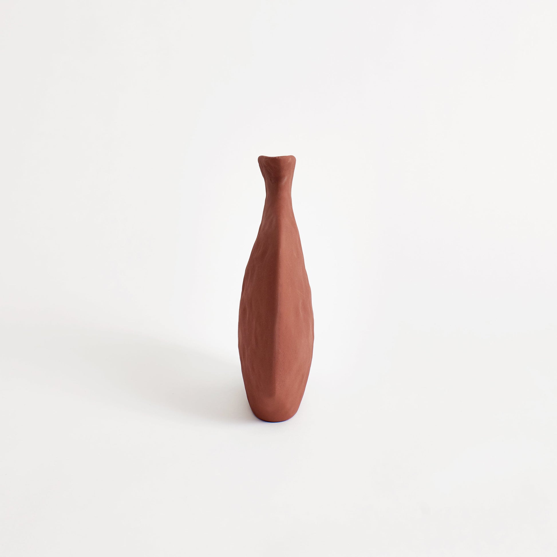 Flat Vase in Brick Vases 