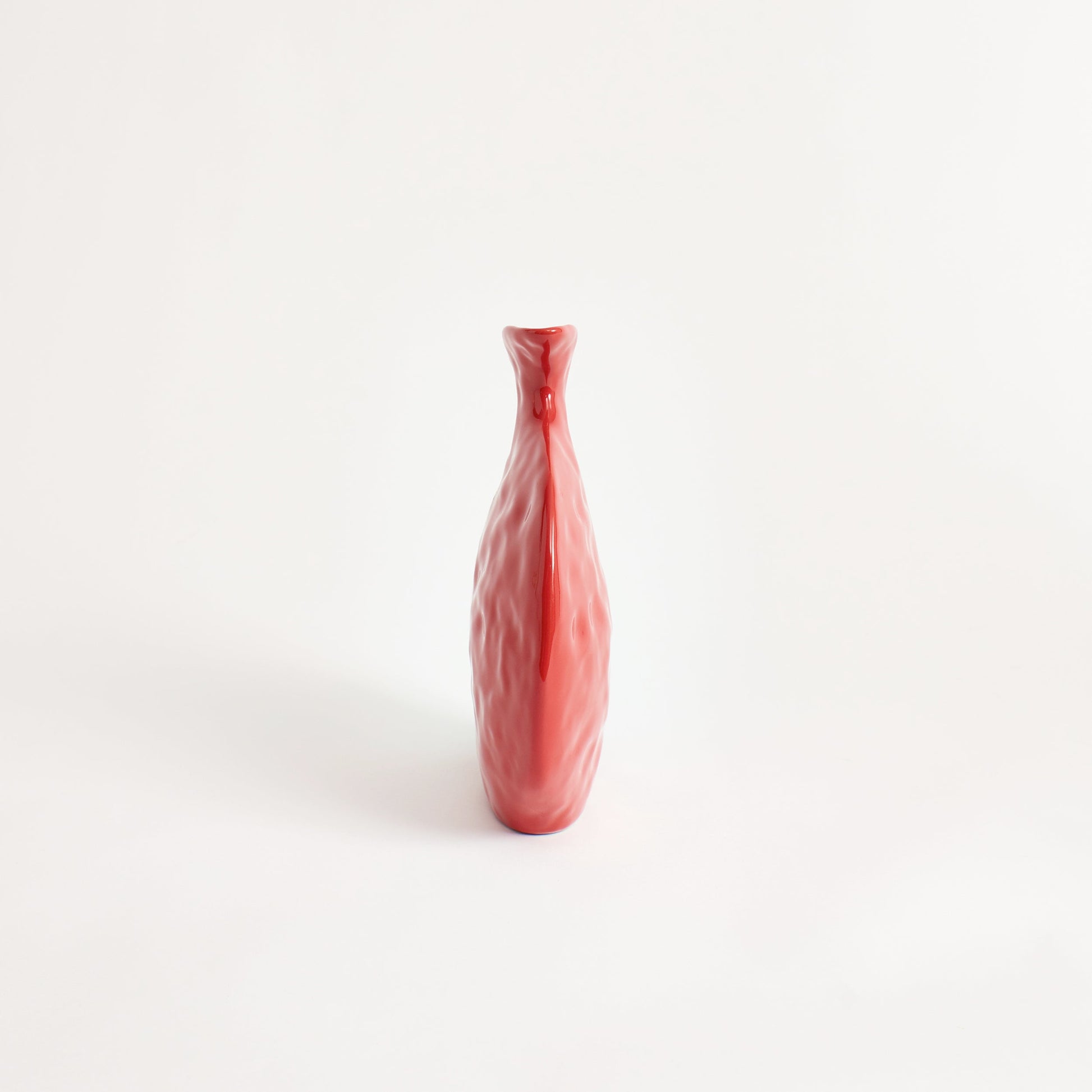 Flat Vase in Red Vases 