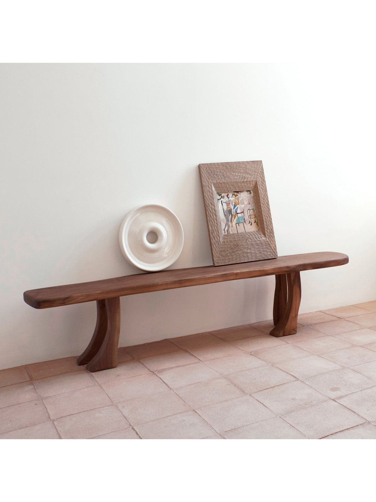 Foot Bench in Walnut, Benches – Claude Home