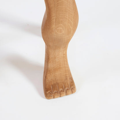 Foot Side Table in Oak End Tables