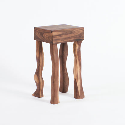 Foot Side Table in Walnut End Tables