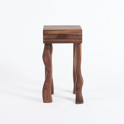 Foot Side Tables in Walnut (pair) End Tables