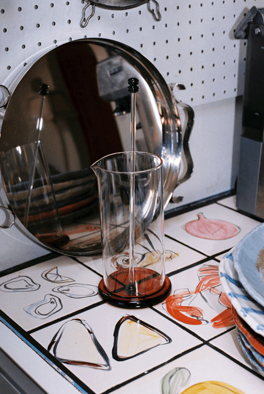 Fritter Cocktail Mixer Amber Decorative Objects