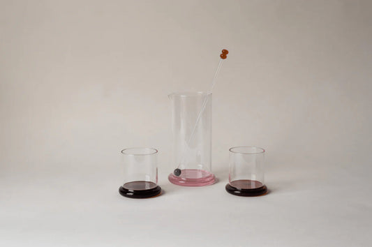 Fritter Cocktail Mixer Pink Decorative Objects