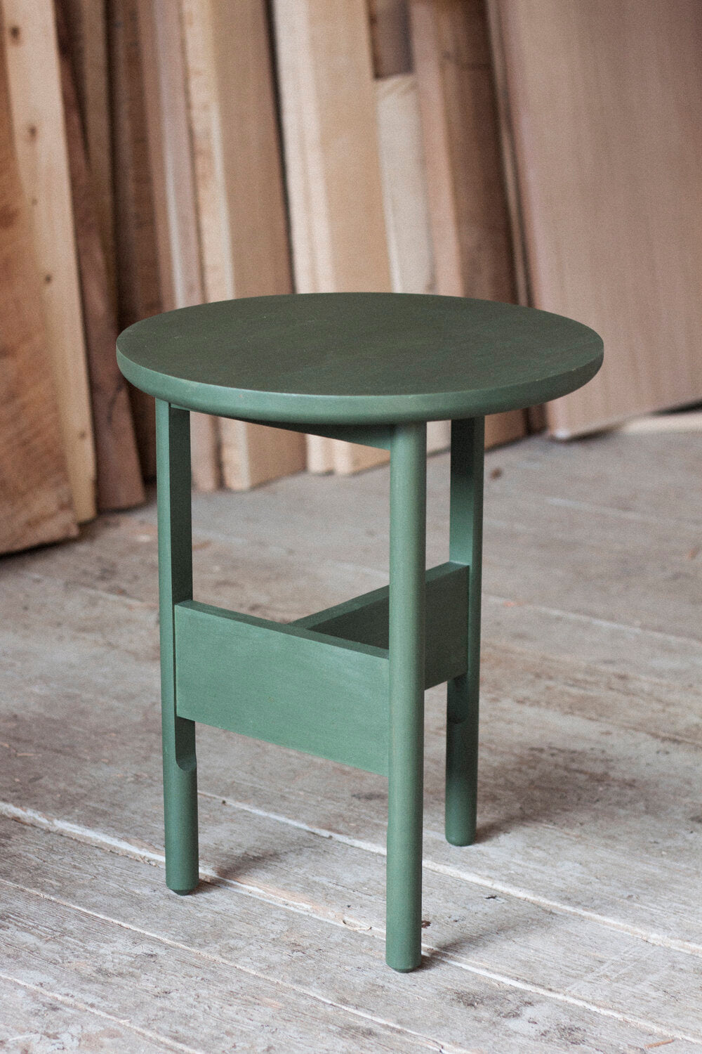Hanne Side Table End Tables in Green