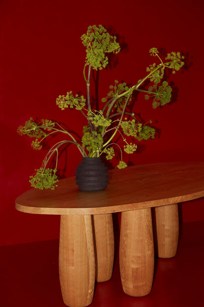 Holiday Vase in Dusty Black Vases 