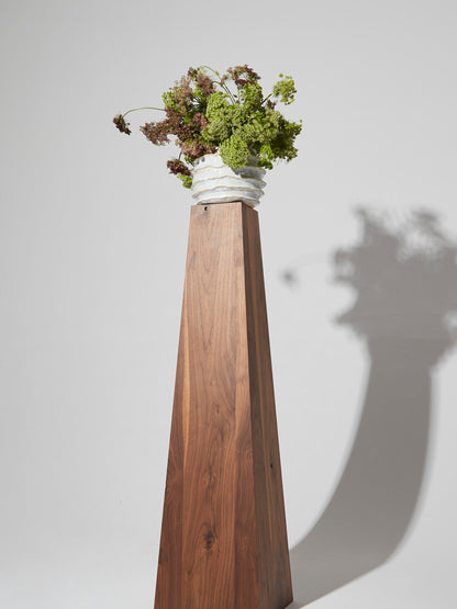 Holiday Vase in Shiny White Vases 